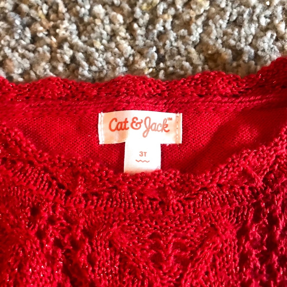 Toddler Christmas sweater dress